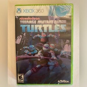 New Xbox 360 Teenage Mutant Ninja Turtles 2013 Video Game Nickelodeon Activision